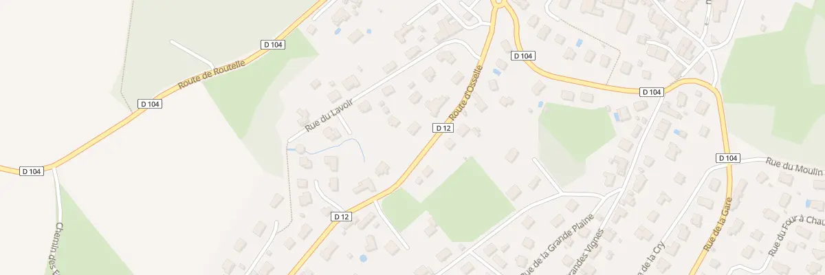 Plan du 10 Rte d’Osselle à Torpes