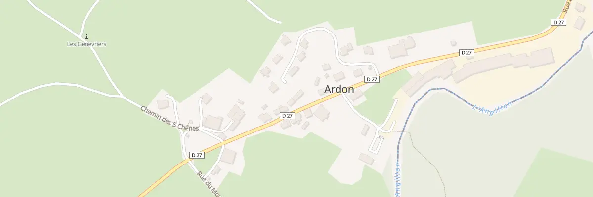 Plan du 18 Rue de l’Angillon à Ardon