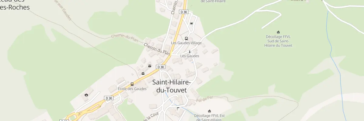 Plan du 4 Che du Pal de Fer à Plateau-des-Petites-Roches