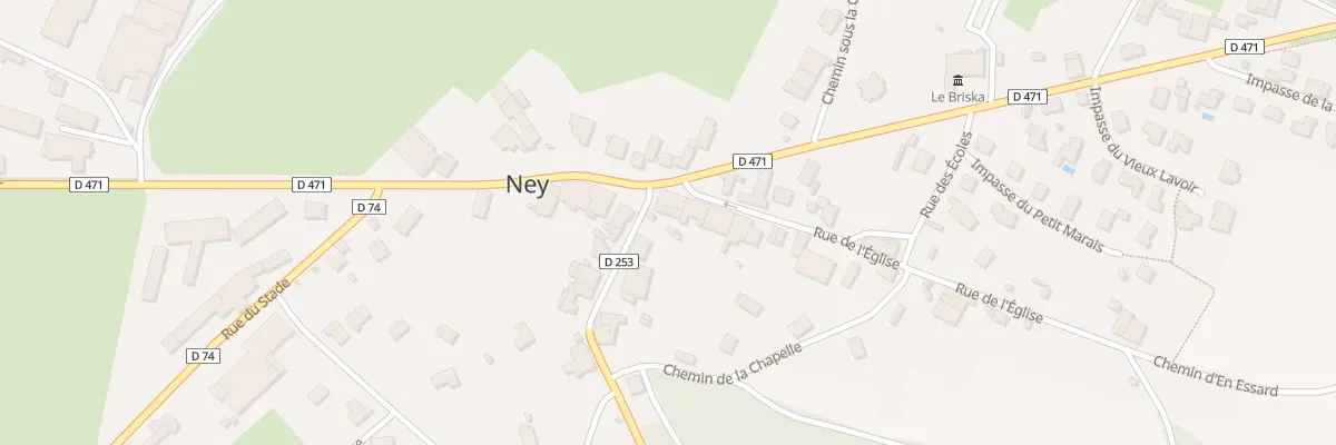 Plan du 1B Rue des Daphnés à Ney
