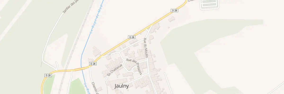 Plan du 3 Rue du Moulin à Jaulny