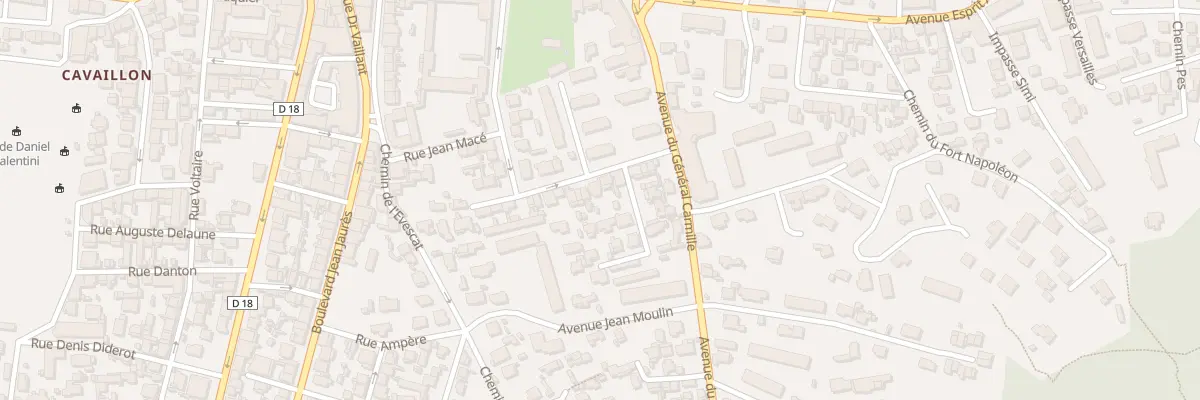 Plan du 161 Rue Georges Fornoni à La Seyne-sur-Mer