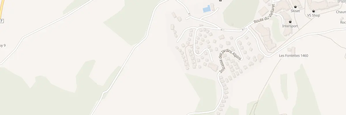 Plan du 5248 Pied de la Lauziere à Dévoluy