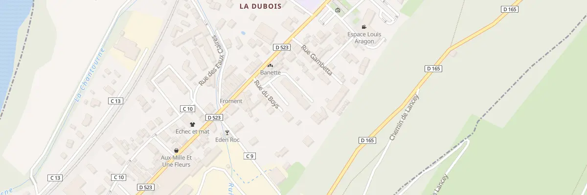 Plan du 1 Rue du Boys à Villard-Bonnot