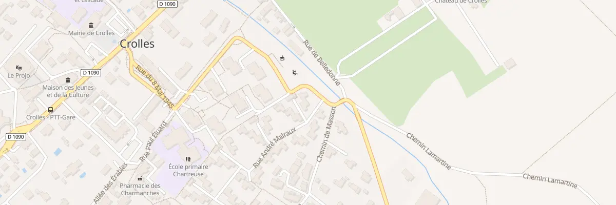 Plan du 119 Rue Olivier Messiaen à Crolles