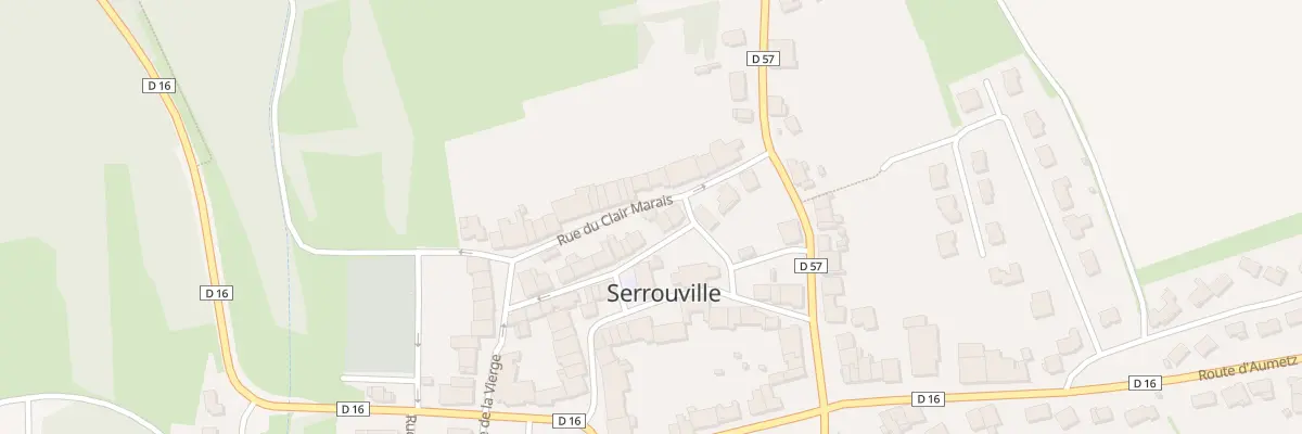 Plan du 5030 Rue du Clair Marais à Serrouville