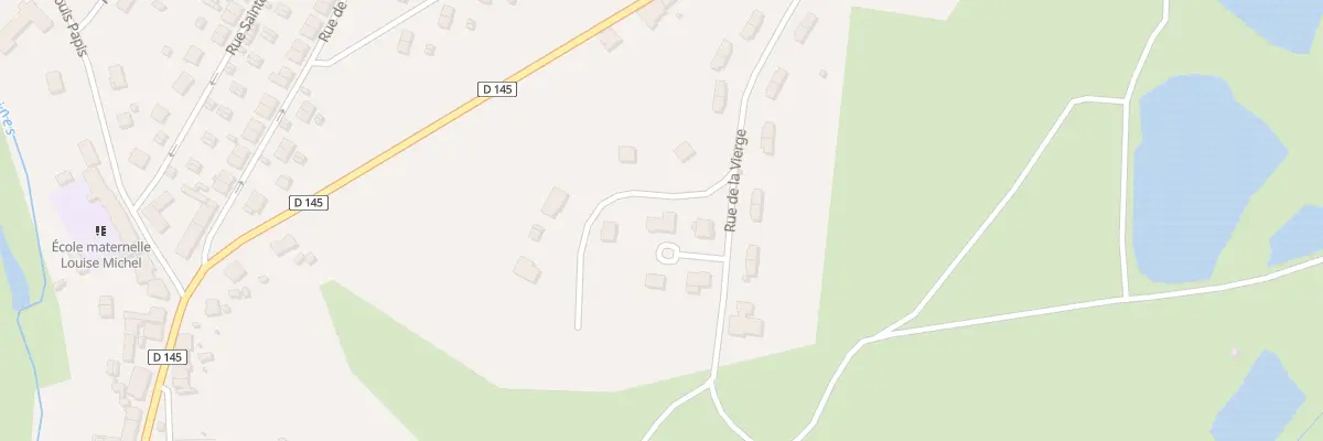 Plan du 34 Rue de la Vierge à Tucquegnieux