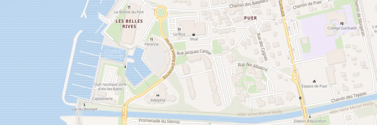 Plan du 40 Rue Jacques Cartier à La Biolle