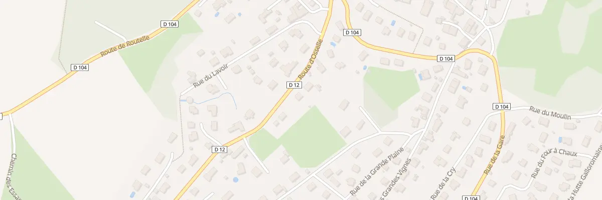 Plan du 9 Rte d’Osselle à Torpes