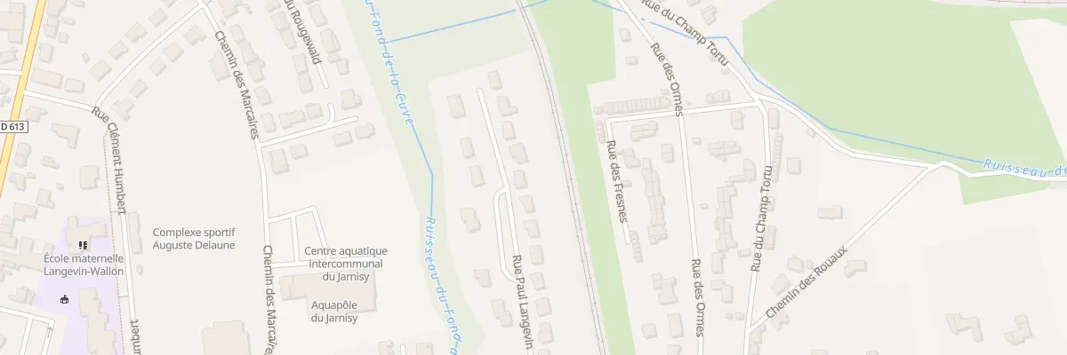 Plan du 30 Rue Paul Langevin à Jarny