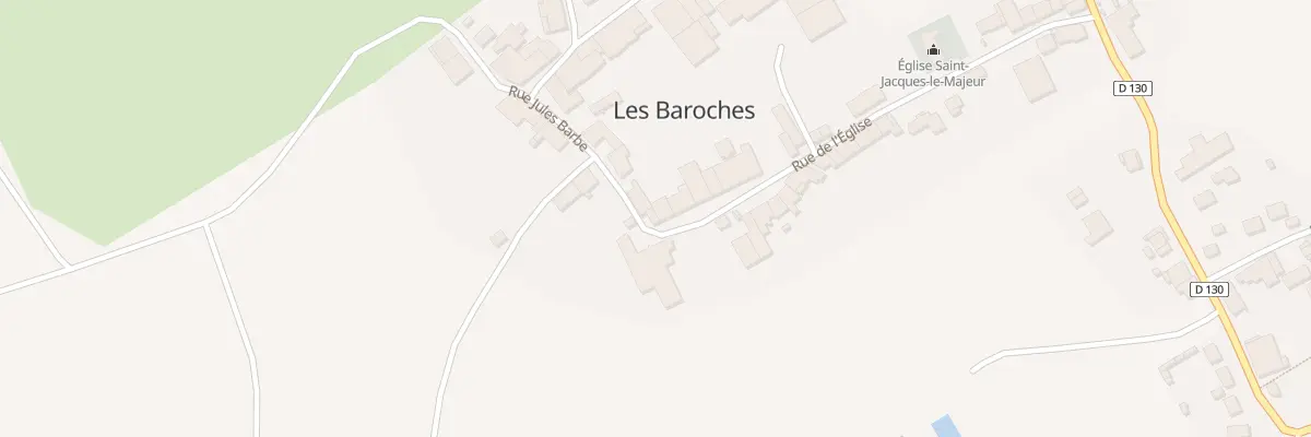 Plan du 15 Rue de l’Eglise aux Baroches