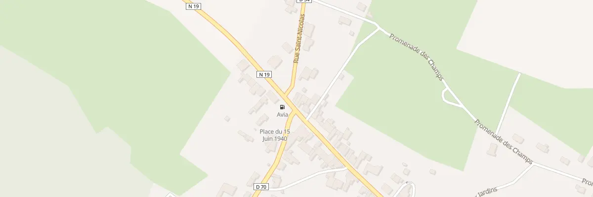 Plan du 2 Rue Saint Nicolas à Combeaufontaine