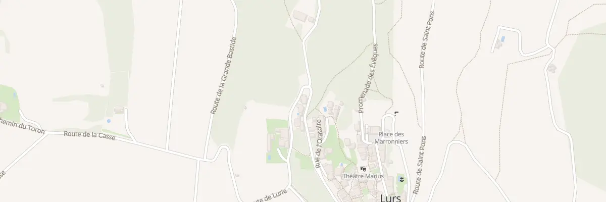 Plan du 7000 Rue du Barri à Lurs