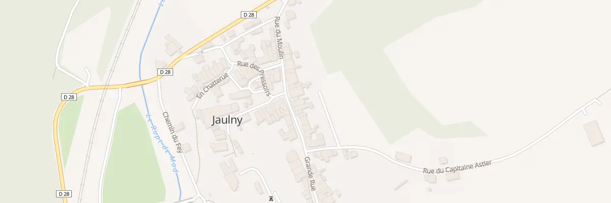 Plan du 3 Gr Grande Rue à Jaulny