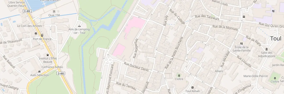 Plan du 3 Rue Joly à Toul