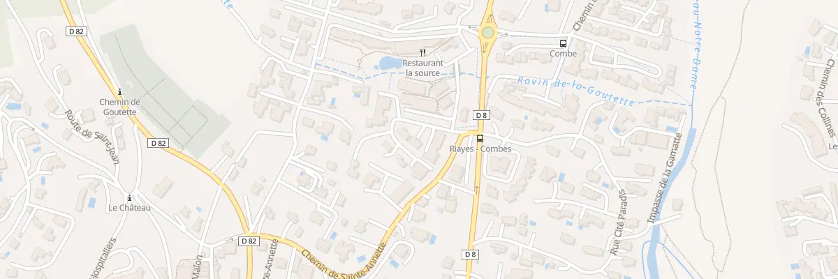 Plan du 7267 Sous les Riayes à Gréoux-les-Bains