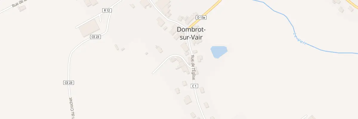 Plan du 35 Rue de Belles Vues à Dombrot-sur-Vair