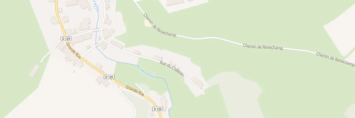 Plan du 235 Rue du Château à Gémonville