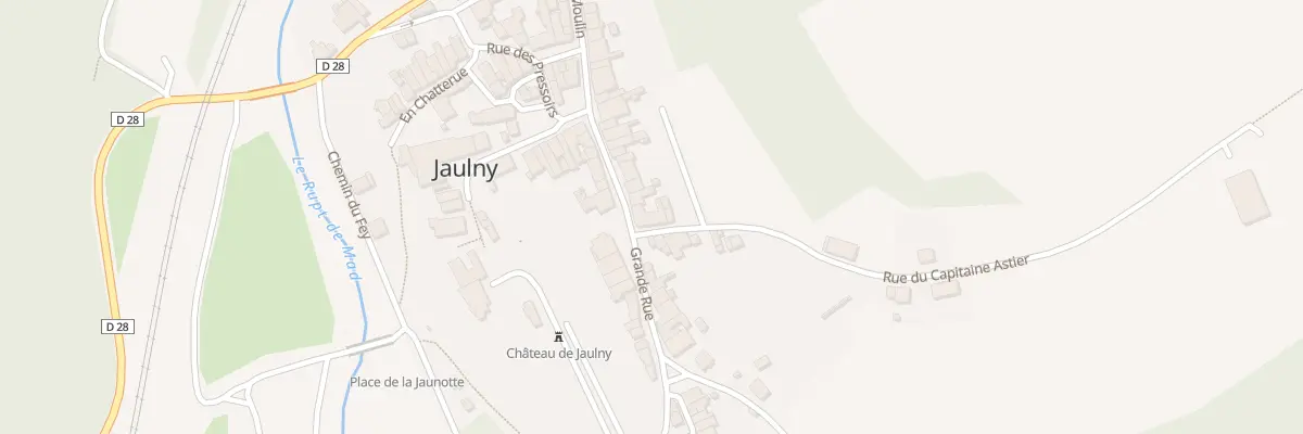 Plan du 15 Gr Grande Rue à Jaulny