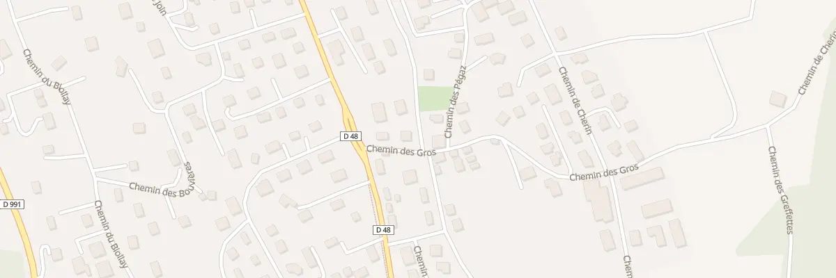 Plan du 3 Che des Gros à Brison-Saint-Innocent