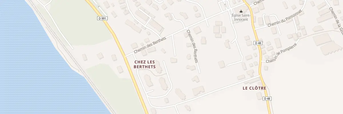 Plan du 17 Che des Berthets à Brison-Saint-Innocent
