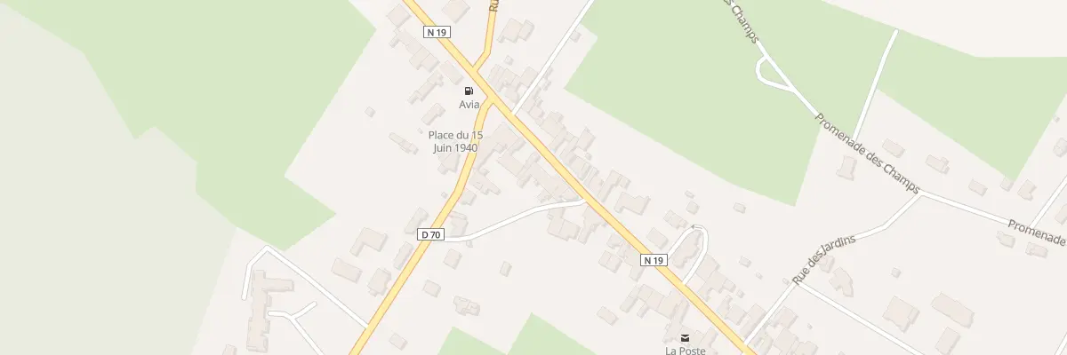 Plan du 6 Grande Rue à Combeaufontaine