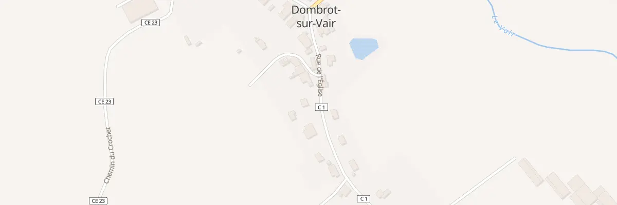 Plan du 130 Rue de l’Eglise à Dombrot-sur-Vair