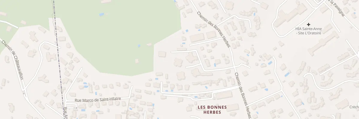 Plan du 451 Che des Bonnes Herbes à Toulon