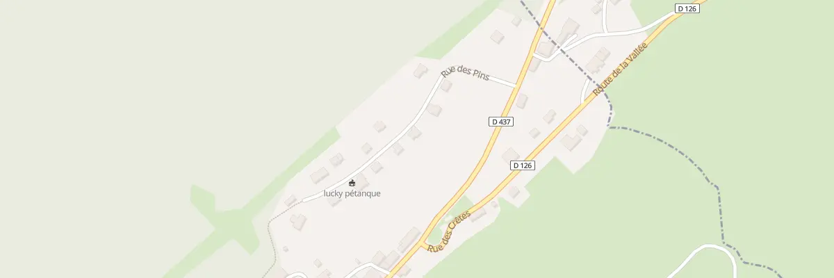 Plan du 5 Rue des Pins à La Rixouse