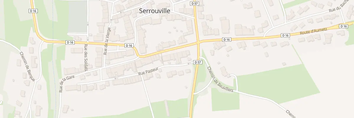 Plan du 7 Gr Gd Rue à Serrouville
