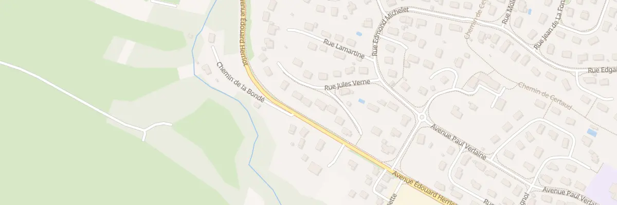 Plan du 5 Rue Jules Verne à Champagnole