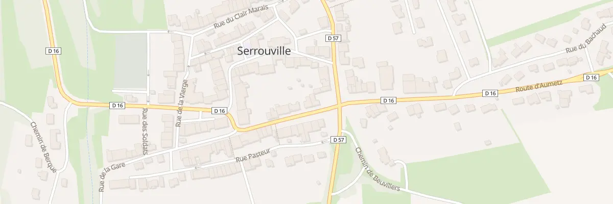 Plan du 4 Gr Gd Rue à Serrouville
