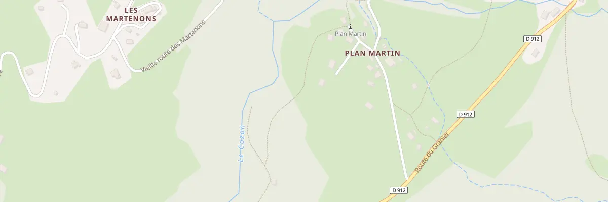 Plan du 37 Che de la Gouille à Entremont-le-Vieux