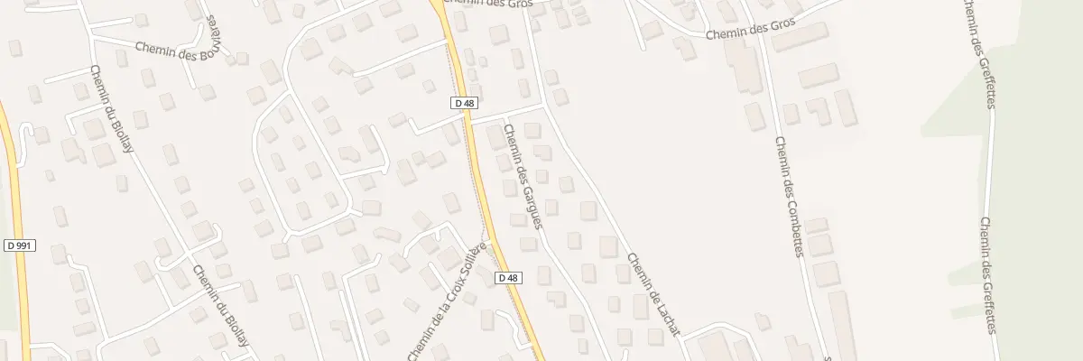 Plan du 30 Che des Gargues à Brison-Saint-Innocent