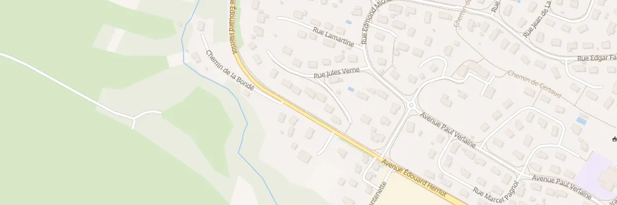 Plan du 2 Rue Alexandre Dumas à Champagnole