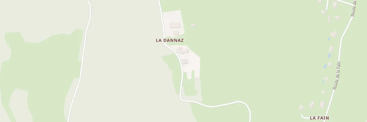 Plan du 297 Rte de la Dana à Lornay