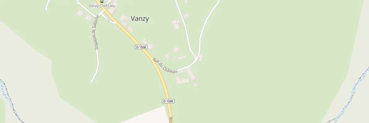 Plan du 159 Rue du Château à Vanzy