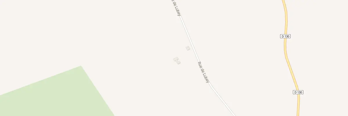 Plan du 1 Rue de Lubey aux Baroches