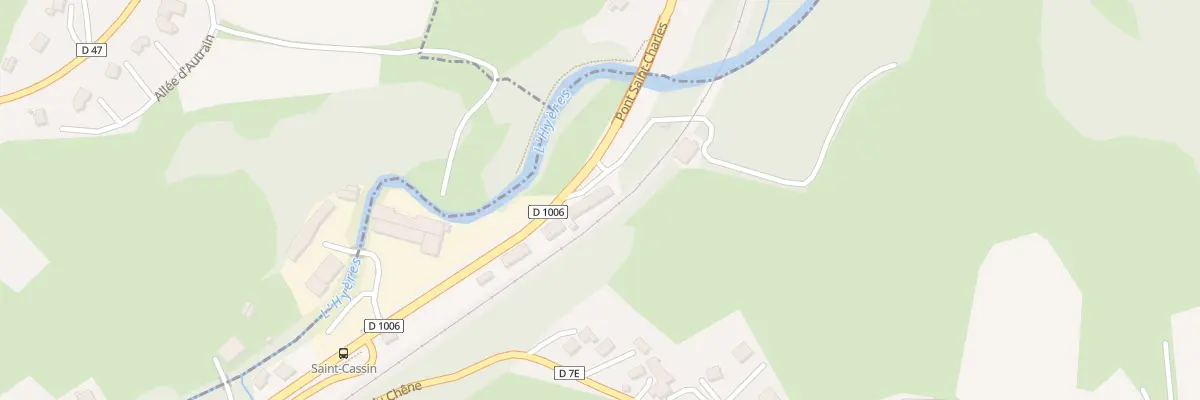 Plan du 65 Rte de Lyon à Saint-Cassin