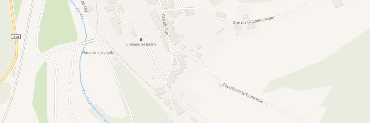 Plan du 3 Rle de la Bergerie à Jaulny