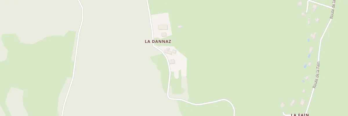 Plan du 299 Rte de la Dana à Lornay