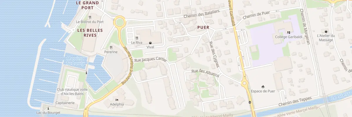 Plan du 63 Rue Jacques Cartier à Aix-les-Bains