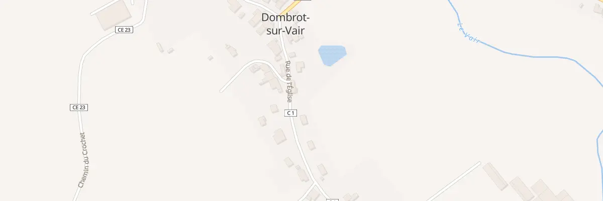 Plan du 101 Rue de l’Eglise à Dombrot-sur-Vair
