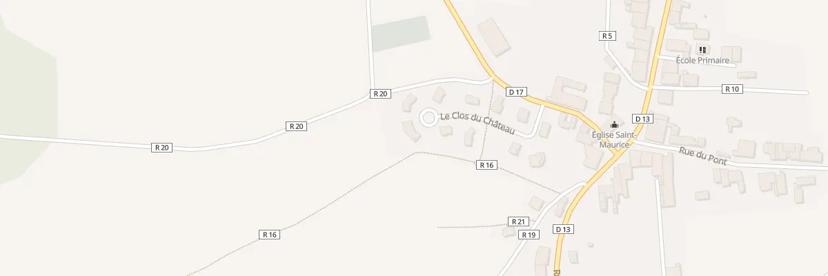 Plan du 185 Le Clos du Château à Mandres-sur-Vair