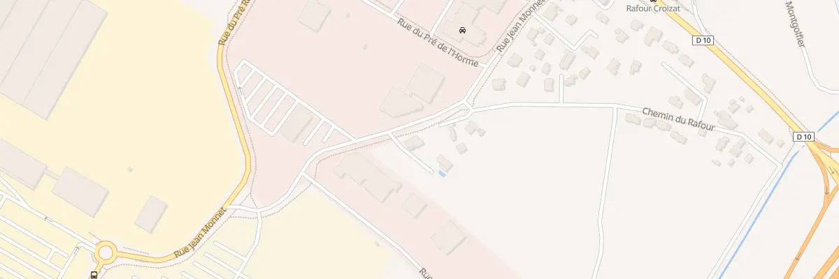 Plan du 287 Rue Jean Monnet à Crolles