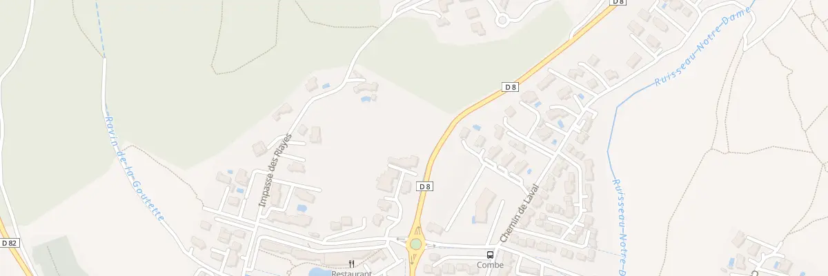 Plan du 7214B Les Riayes à Gréoux-les-Bains