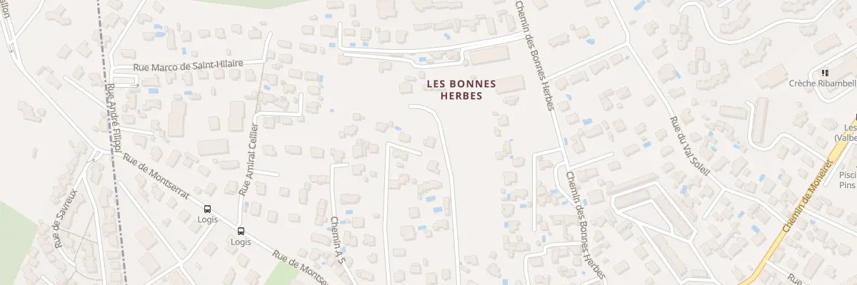 Plan du 21 Rue des Olivades à Toulon