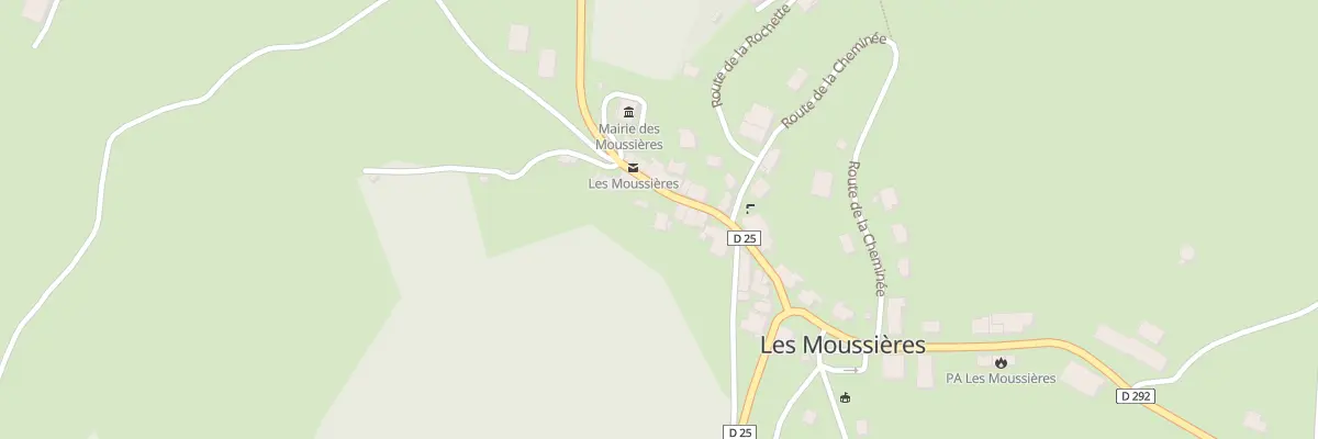 Plan du 19 Rue de Saint Claude aux Moussières