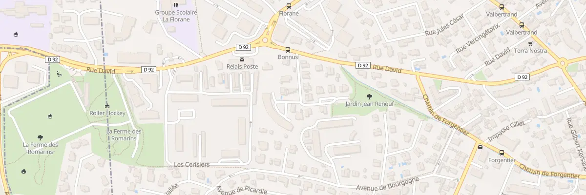Plan du 131 Rue Michel Bonnus à Toulon