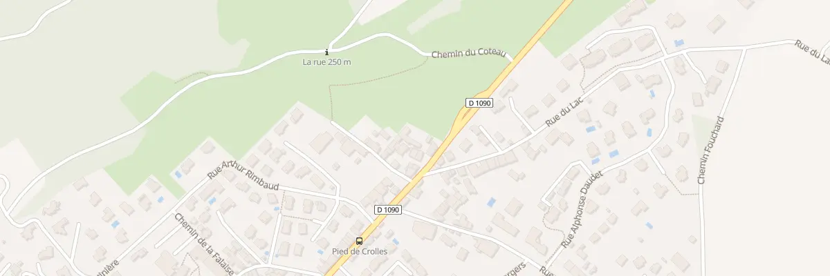 Plan du 6491 Av de la Résistance à Crolles